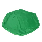 Wasserdichte Sechseckige Sandkastenabdeckung Mit Kordelzug Für Sandspielzeug, Ideal Für Den Garten (grün).
