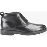 CLARKS Aldwin Chukka Stiefel Black Leather 41 1/2