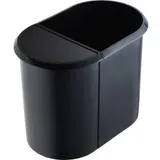 Helit the double Mülltrenner 20,0 + 9,0 l schwarz