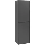 Villeroy & Boch Villeroy und Boch Collaro Hochschrank C03400VR 45,4x153,8x34,9cm, Anschlag links, graphite