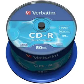 Verbatim CD-R 700MB 52x Extra Protection 50er Spindel