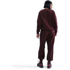 Nike Phoenix Fleece Jogginghose Burgundy Crush/Sail L