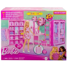 Mattel Barbie Traumkleiderschrank mit Puppe