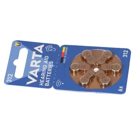 Varta Hörgerätebatterie 312 60 St.