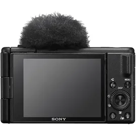 Sony ZV-1 II Vlog Digitalkamera Schwarz, 2.7x opt. Zoom, Xtra Fine Selfie-Touchdisplay, WLAN