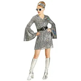 buttinette Kleid Discofever Schwarz L