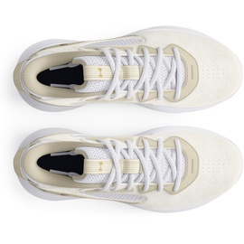 Under Armour Lockdown 6 white/silt/metallic gold 47
