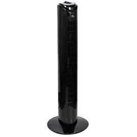 LENTZ 81 cm Turmventilator Schwarz