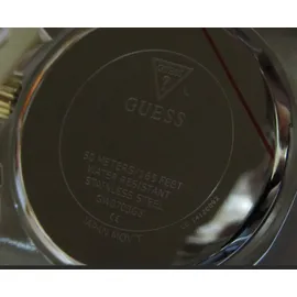 GUESS Damen Armbanduhr Shooting Star Silber GW0746L1 - Silber