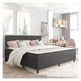 vidaXL Liouba 200 x 200 cm Grau