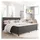 vidaXL Liouba 200 x 200 cm Grau