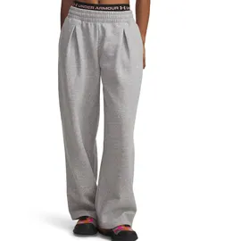 Under Armour Rival Fleece Script Pt Grau XL