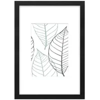 INTERTRADING Bilderrahmen Iceland 21 x 30 cm Holz Schwarz