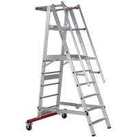 Euroline Premium Aluminium-Podestleiter 6 Stufen (327706)