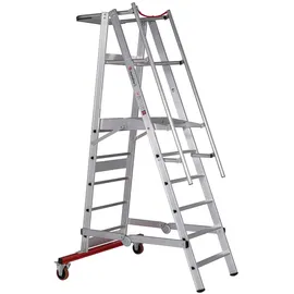 Euroline Premium Aluminium-Podestleiter 6 Stufen (327706)