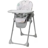 Chicco Polly Easy Hochstuhl für Kinder von 6 bis 36 Monaten, höhenverstellbar und neigbar, 4 Rollen, kompakte Klappfunktion, abnehmbares Tablett und verstellbare Fußstütze, 6-36 Monate