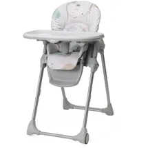 Chicco Polly Easy Hochstuhl für Kinder von 6 bis 36 Monaten, höhenverstellbar und neigbar, 4 Rollen, kompakte Klappfunktion, abnehmbares Tablett und verstellbare Fußstütze, 6-36 Monate