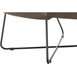 Ravensberger Werkstätten Sessel RW Wing Leder 67 x 87 x 74 cm Braun