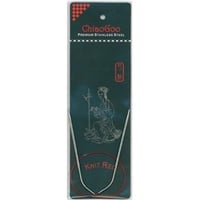 chiaogoo - ChiaoGoo Knit Red Edelstahl (40cm, 3.50mm) Kreisförmig Stricken Nadel - 1 Stück