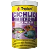 Tropical Cichlid Omnivore Small Pellet - 250 ml