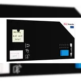 ALLboards Rahmenloses SLIMboard – Kreideoberfläche – cm + Zubehör