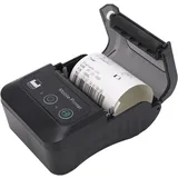 Hyuduo 58 Mm Tragbarer Mini-Thermo-QR-Code-Drucker, 5,1 cm, Kabelloser USB-Quittungsticket-Thermodrucker für Karteikarten, DIY, Tagebuch, Fotos, Notizen, Kindergeschenk