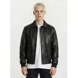 trueprodigy Ryder Lederjacke Schwarz L