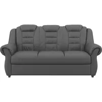 Home Affaire 3-Sitzer HOME AFFAIRE "Boston", braun (fango), B:196cm H:102cm T:101cm, 64% Polyurethan, 25% Polyester, 11% Baumwolle, Sofas, Sofa mit hoher Rückenlehne