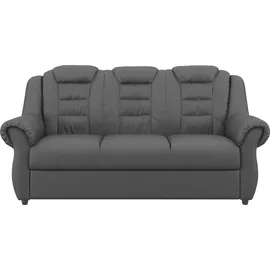 Home Affaire 3-Sitzer HOME AFFAIRE "Boston", braun (fango), B:196cm H:102cm T:101cm, 64% Polyurethan, 25% Polyester, 11% Baumwolle, Sofas, Sofa mit hoher Rückenlehne