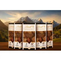 Lindt Excellence 82 % Kakao Pur aus der Kakao-Frucht 5 x 50 g limited Edition