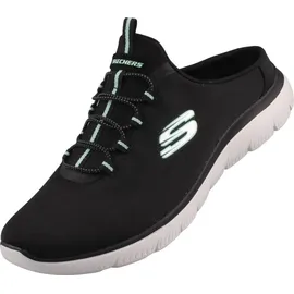 SKECHERS Damen Sabot Schwarz - 37 EU