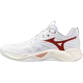 Mizuno Wave Momentum Pro Volleyballschuhe Damen 73 - white/rose elegance/lava falls 41