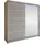 Mirjan24 Schiebetürenschrank Talin III 2-türig 200 x 210 x 60 cm Beige