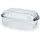 Pyrex Glasbräter Auflaufform Oval 7 L Transparent