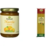 Alnatura Bio Fruchtaufstrich Marille, 420 g & Bio Spaghetti aus Hartweizengrieß, 500g