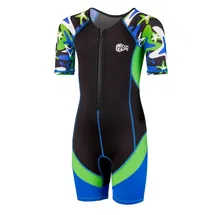 Beco Neoprenanzug Shorty Blau/Grün 140