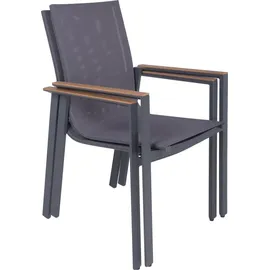 Garden Pleasure Rana/Silea Set 7-tlg. Dunkelgrau/Grau