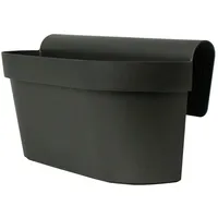 Euro3Plast Pflanzkasten Cassetta Up 50 cm anthrazit