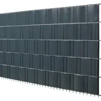 Floraworld Sichtschutzstreifen 20,5 x 0,19 m Anthrazit