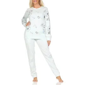 normann Interlock Pyjama Blau 48/50