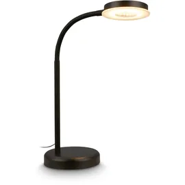 Briloner Schreibtischlampe Schwarz