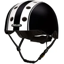 Melon Double White Black 58-63 cm Damen/Kind schwarz/weiß matt 2023