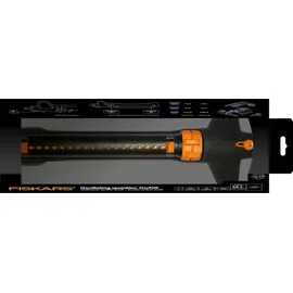 Fiskars Oszillierender Sprinkler Universalgröße 17 x 21 m schwarz/orange