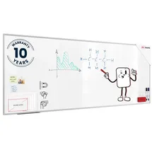 ALLboards Whiteboard 100 x 250 cm Weiß