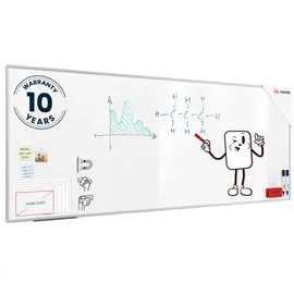 ALLboards Whiteboard 100 x 250 cm Weiß