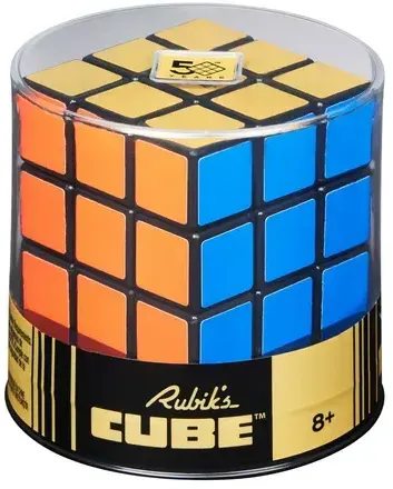 Rubik’s 3x3 Retro Cube Zauberwürfel - der 3x3 Cube im Look and Feel des Originals von vor 50 Jahren