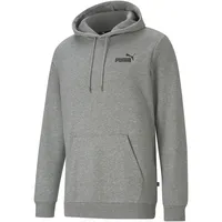 Puma Herren ESS Small Logo Hoodie FL medium gray heather