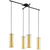 EGLO Pendelleuchte Pinto Gold 4-flammig