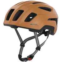 Alpina Paranus Urban Fahrradhelm (Größe 52-56CM, orange)