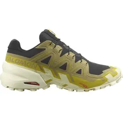 SALOMON Herren Trailrunningschuhe SHOES SPEEDCROSS, Black/Cress Green/Transparent Yello, 44